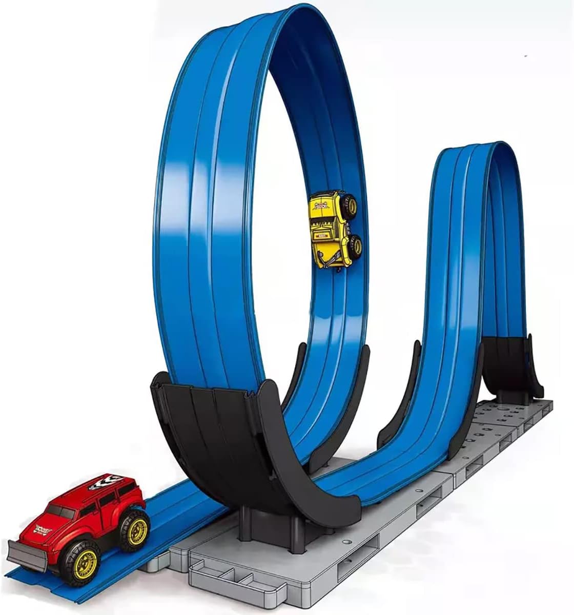 Track Racing Car, Magnetic Stunt Car, Anti-Gravity Roller Coaster