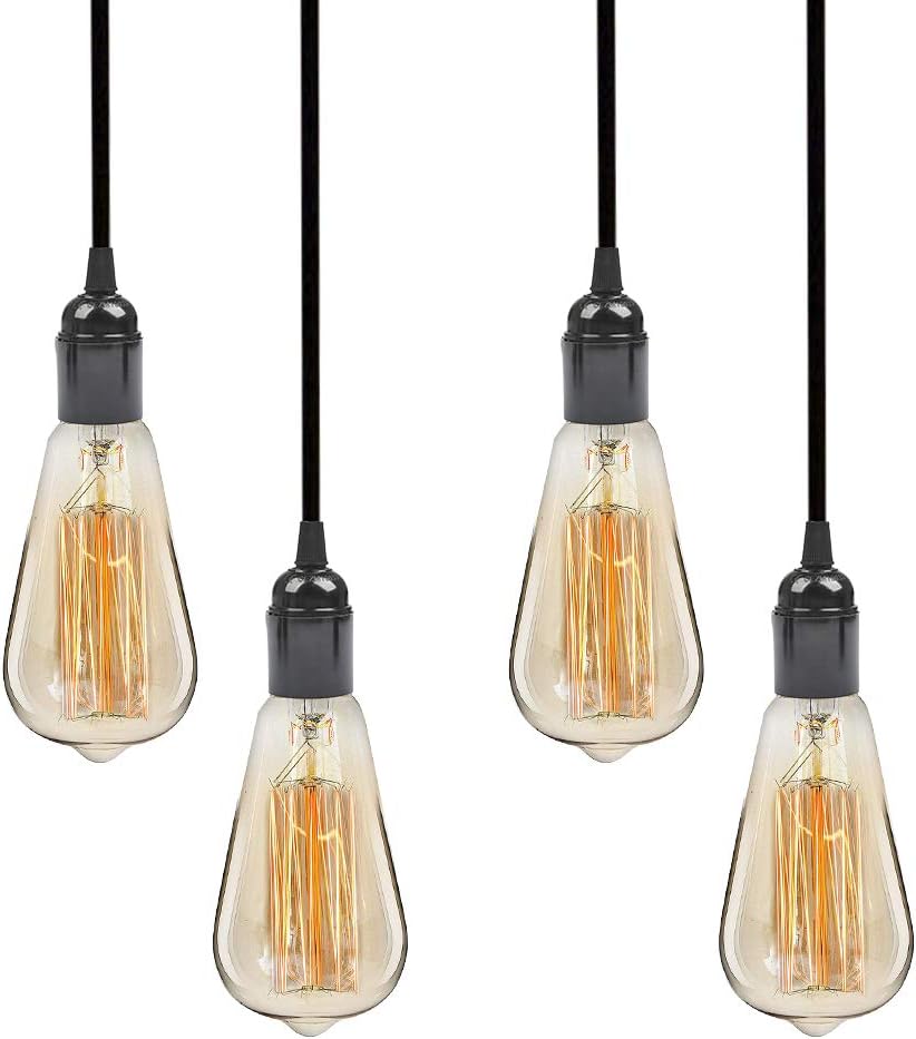 Outdoor String Lights, Vintage Light Bulbs Holder