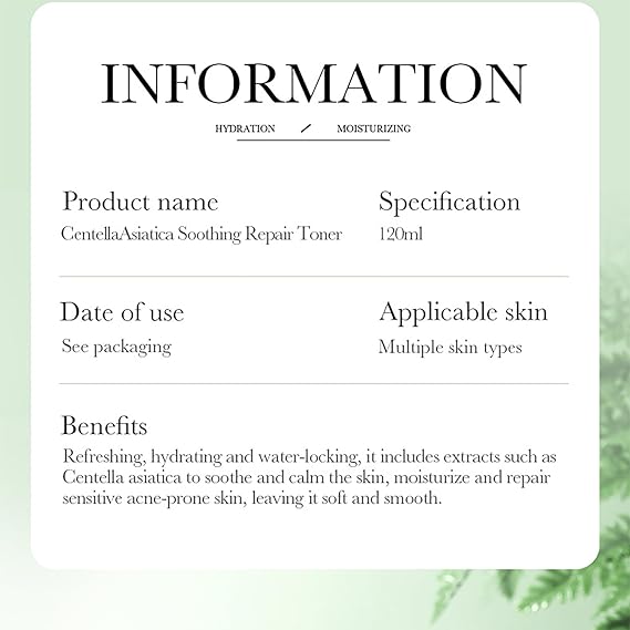 BIOAQUA Centella Soothing Hydration Oil Control