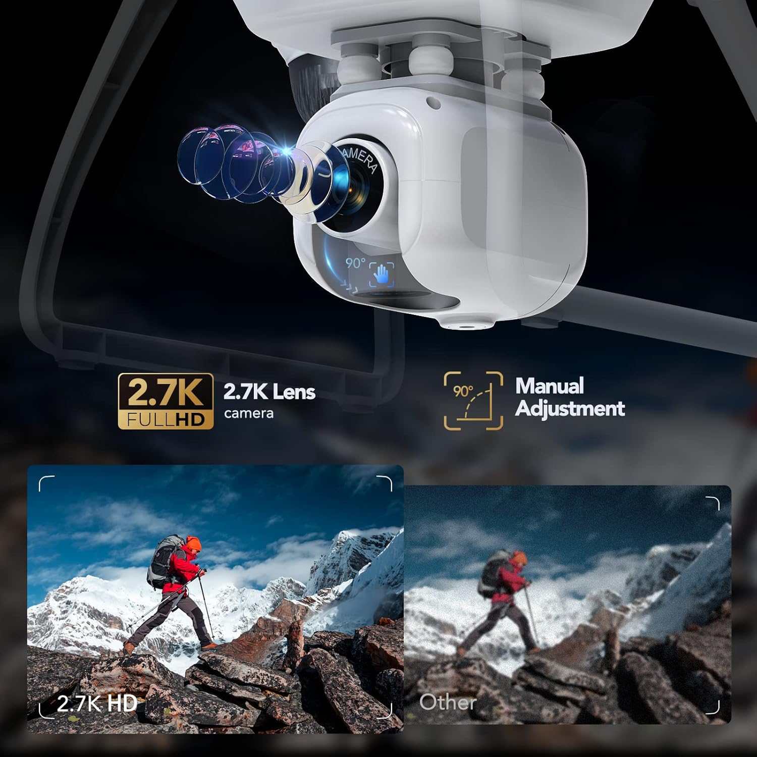 Sky Drone with lcd remote and camera