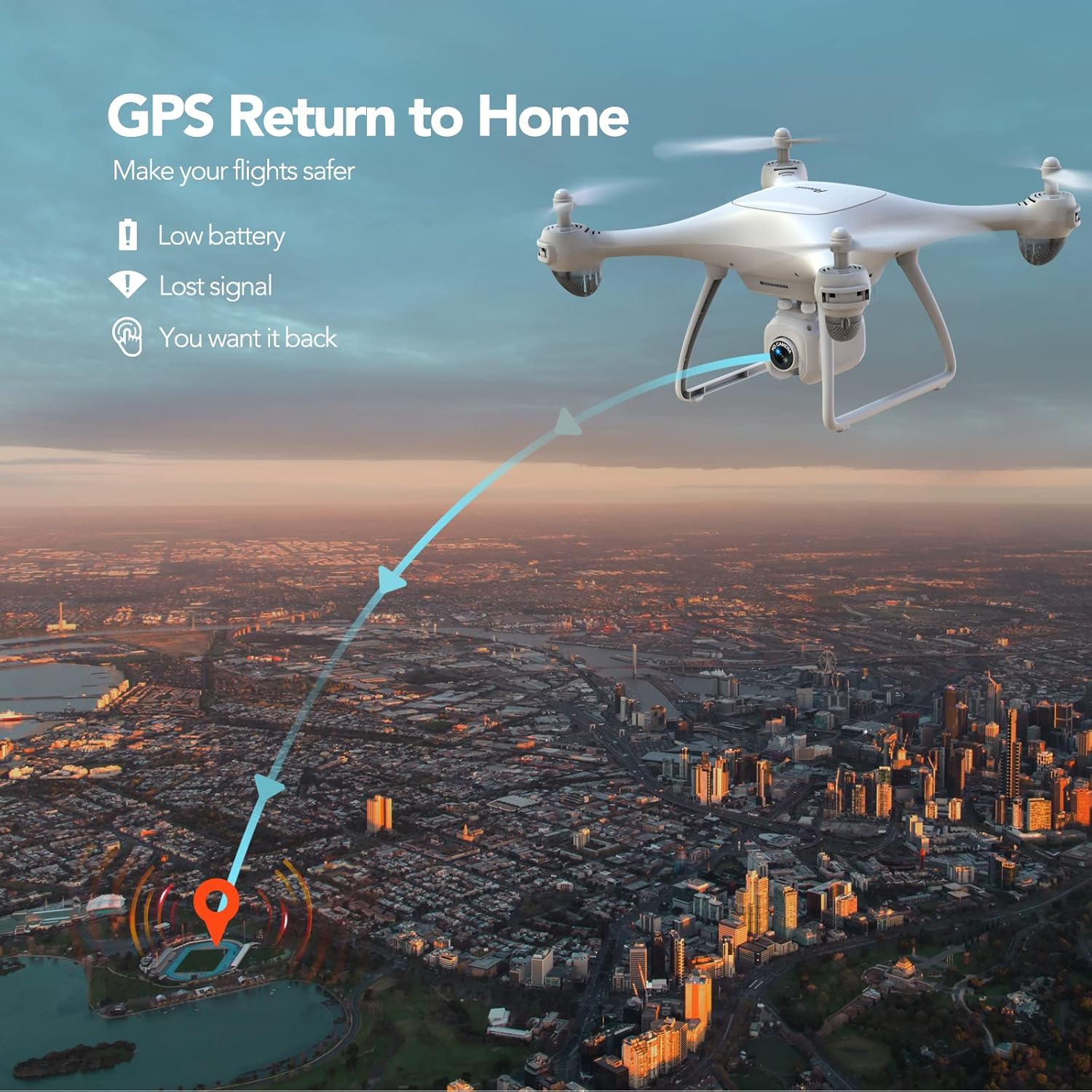 Sky Drone with lcd remote and camera