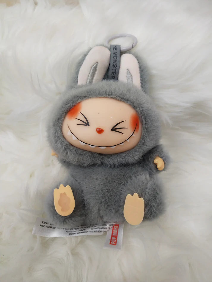 Labubu The Monster - Plush Keychain - Big In To Energy