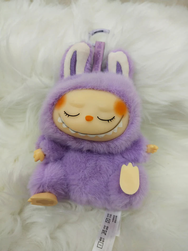 Labubu The Monster - Plush Keychain - Big In To Energy
