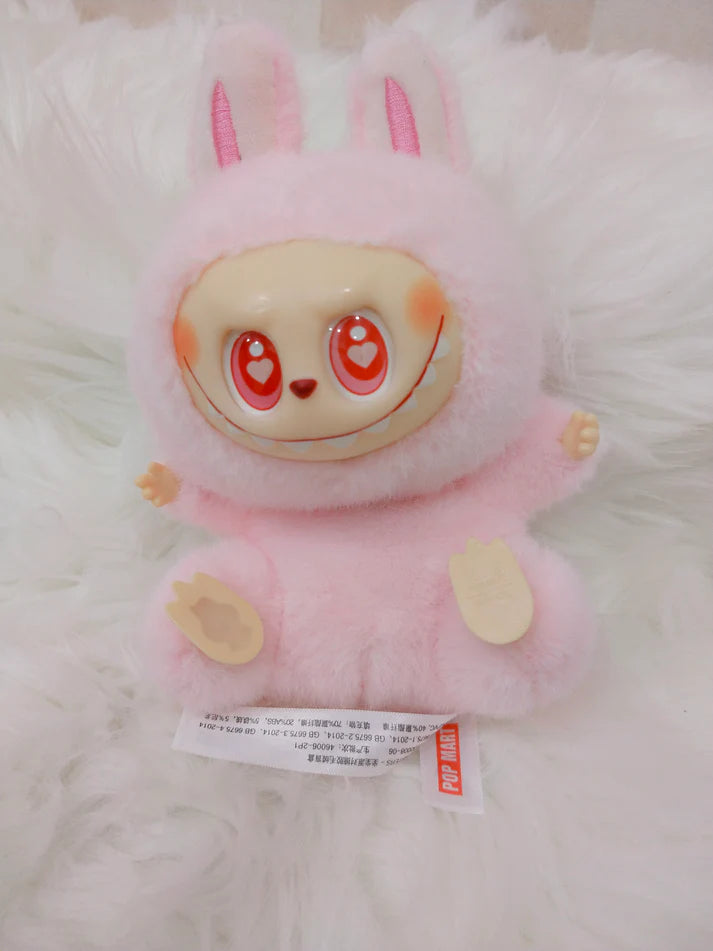 Labubu The Monster - Plush Keychain - Big In To Energy