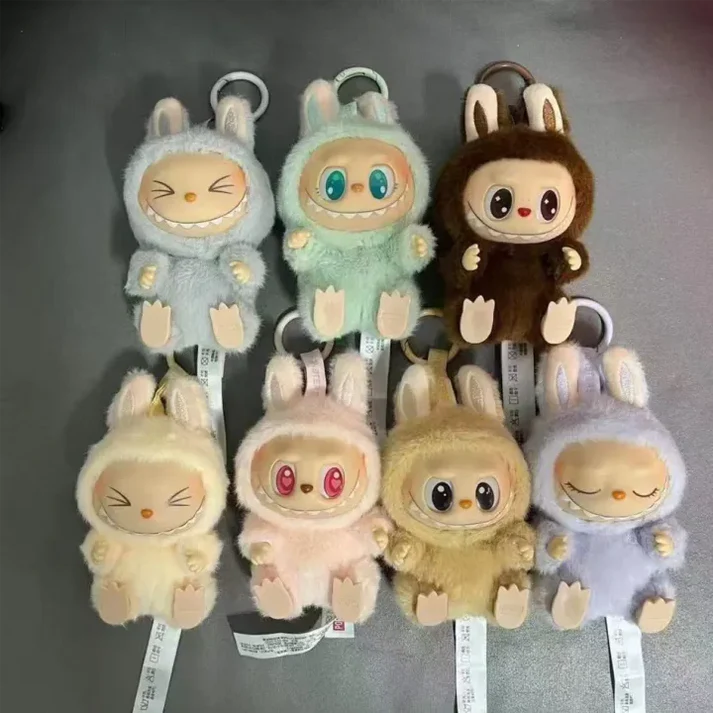 Labubu The Monster - Plush Keychain - Big In To Energy