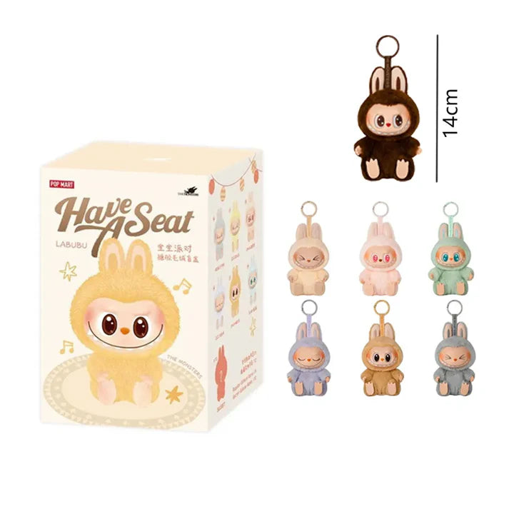 Labubu The Monster - Plush Keychain - Big In To Energy