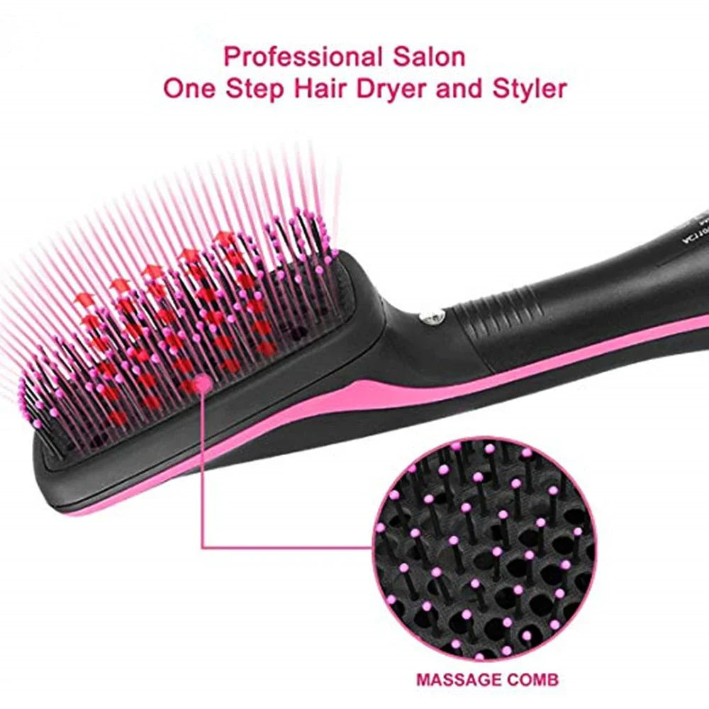 Pro Collection Salon One-step Hair Dryer, Smoothing, Ceramic, Black
