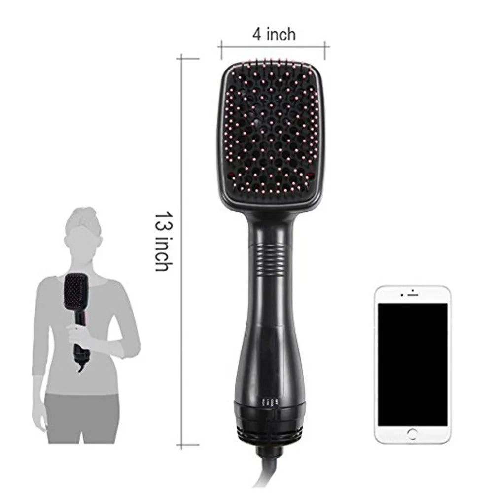 Pro Collection Salon One-step Hair Dryer, Smoothing, Ceramic, Black