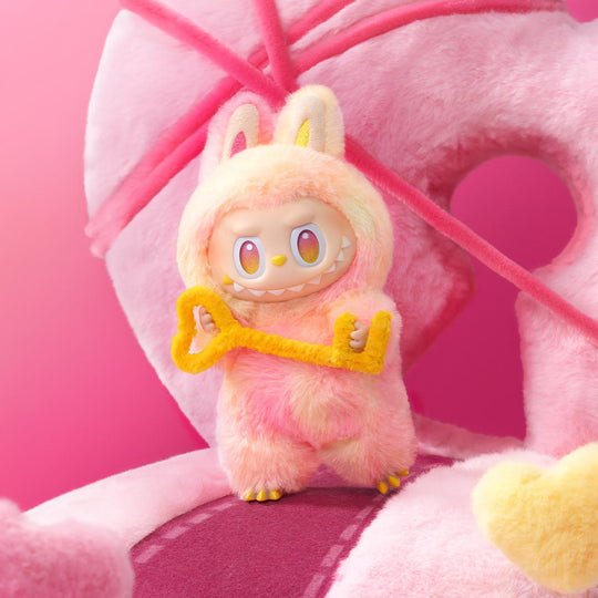 Labubu The Monster - Plush Keychain - Big In To Energy