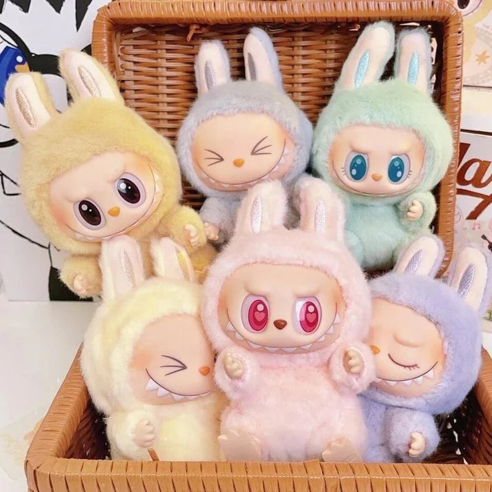 Labubu The Monster - Plush Keychain - Big In To Energy