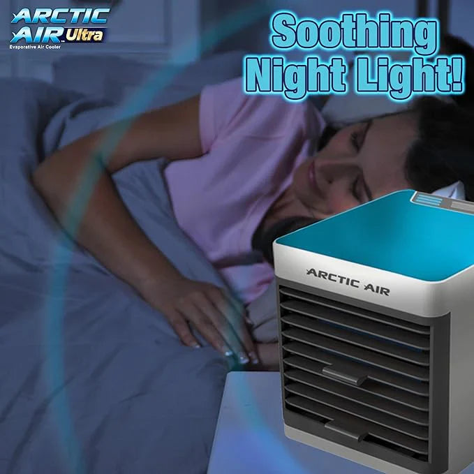 ortable Air Conditioners, USB Personal Mini Air Cooler, Air Conditioner with LED Light